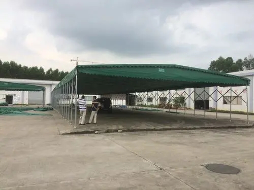 海兴县膜结构推拉棚